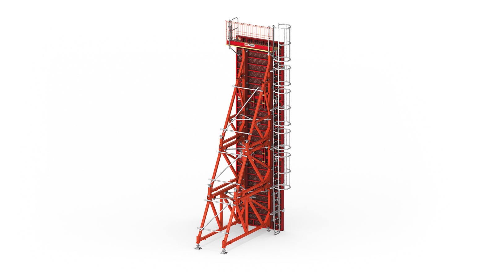 Reliable concreting of single-sided walls up to 8.75 m high<br/>