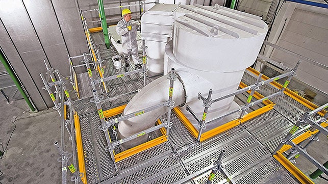 <p>With the flexible modular-type PERI UP Flex Scaffold, PERI starts its activities for industrial scaffold applications.</p><br/>